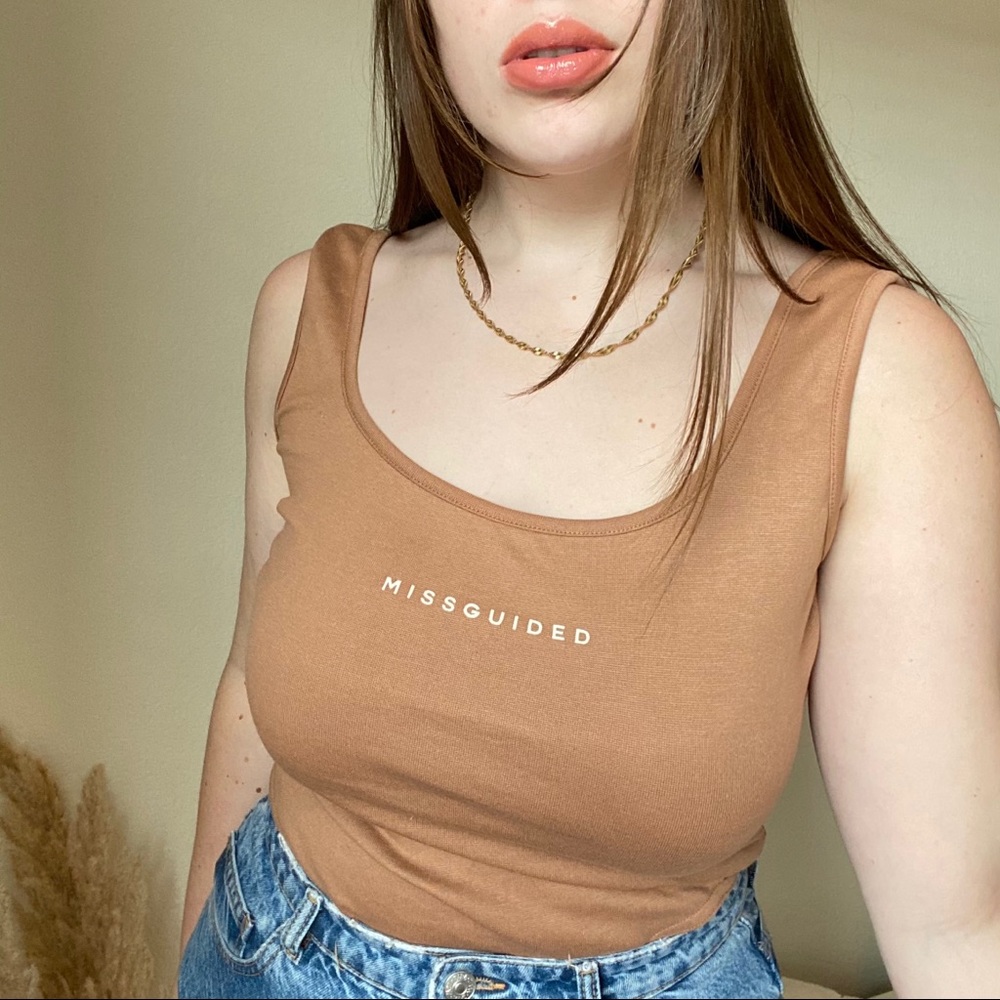 Misguided camel logo bodysuit